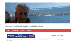 Desktop Screenshot of metaphysics.sabhlokcity.com