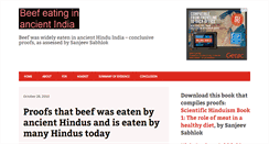 Desktop Screenshot of beef.sabhlokcity.com